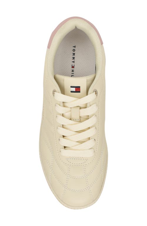 Tommy Hilfiger Simma Lace Up Sneaker In Neutral
