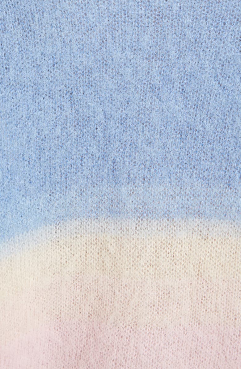 Isabel Marant Étoile Drussell Colorblock Mohair Blend Sweater, Alternate, color,