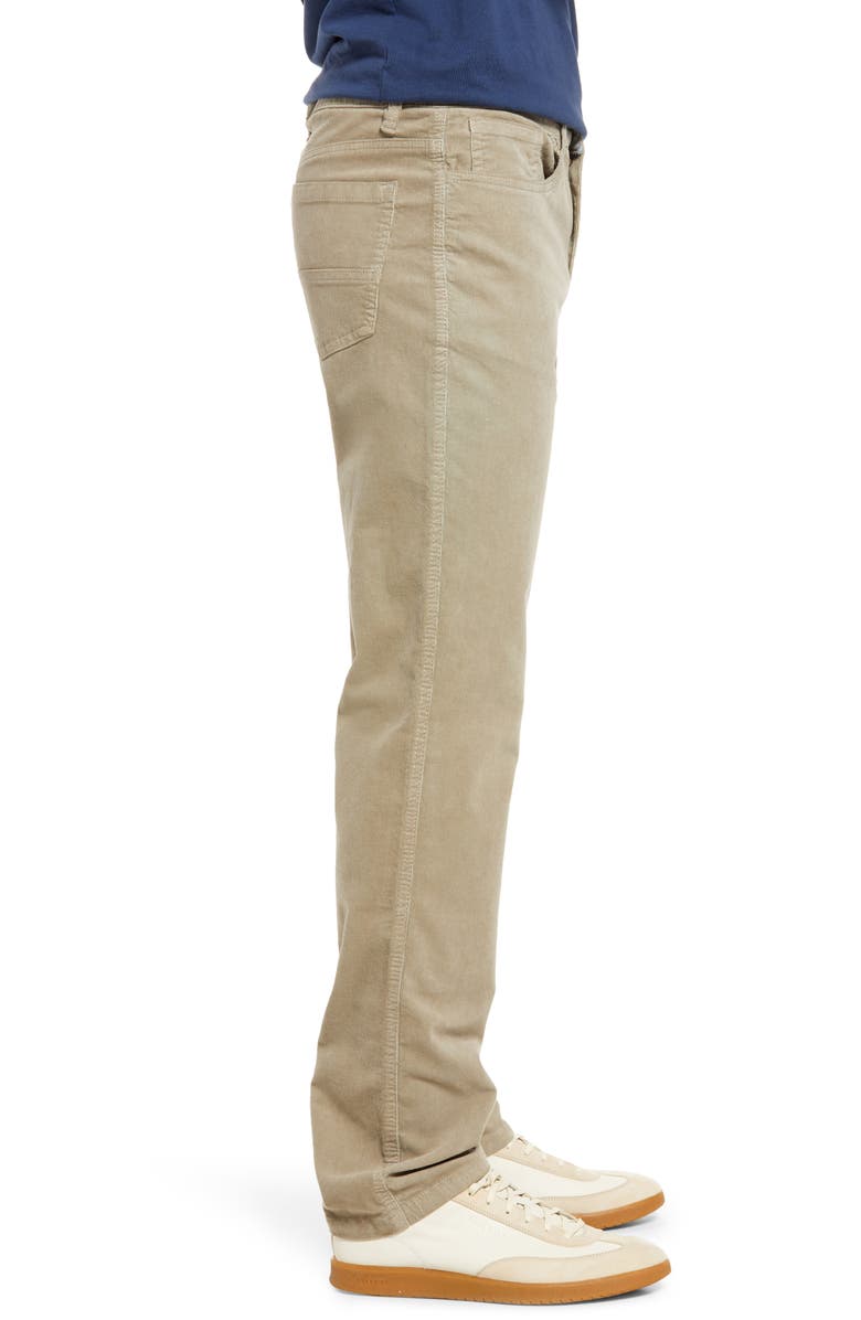 Vintage 1946 Stretch Corduroy Five Pocket Pants, Alternate, color, Dusty Silver