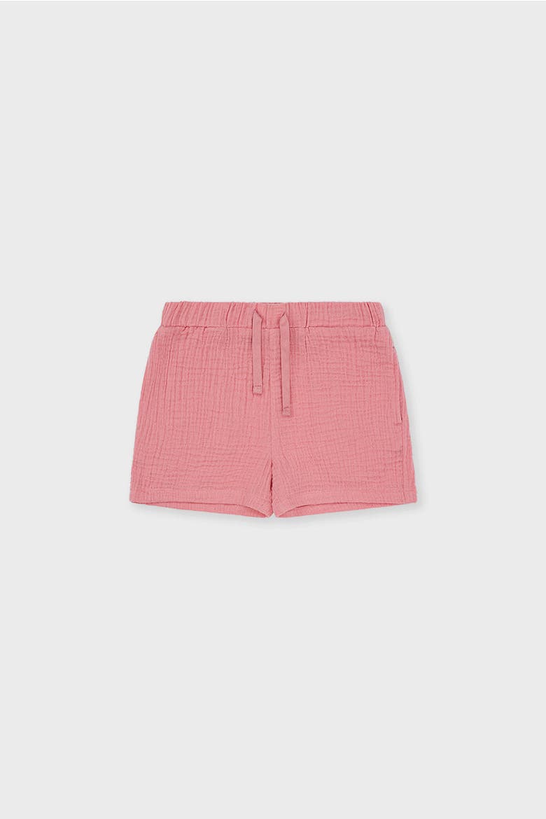 Organic Cotton Waffle Short, Main, color, Mauve Glow