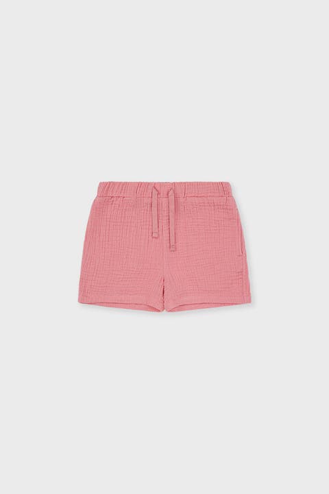 Organic Cotton Waffle Short
