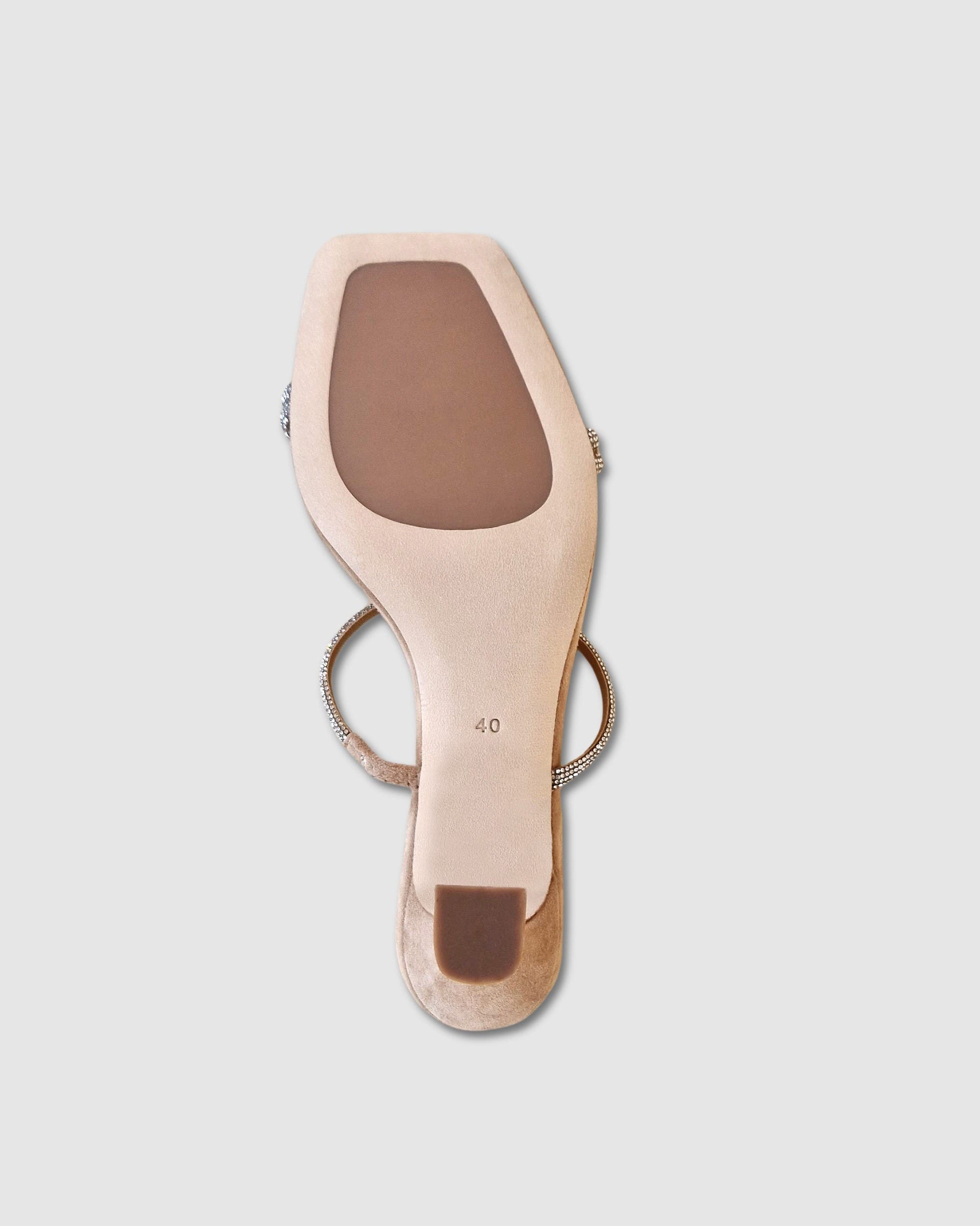 Tokyo Sandal By Diane Perreau, Alternate, color, NUDE
