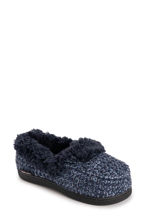 Anais Faux Fur Moccasin Slipper