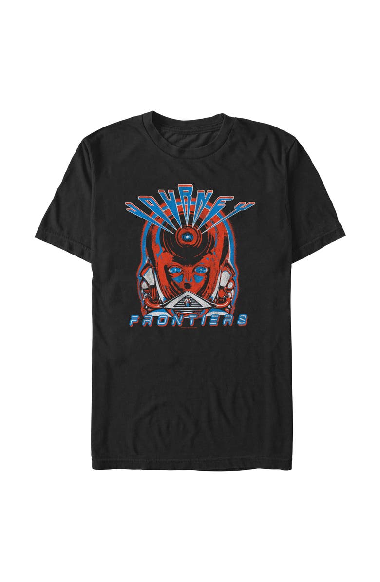 JOURNEY Men's Journey Retro Frontiers Symbol Graphic T-Shirt, Alternate, color, Black