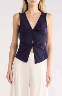 EDIT by JASON WU Front Tie Flyaway Top