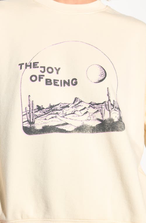 Spiritual Gangster Joy La Brea Graphic Sweatshirt In Neutral