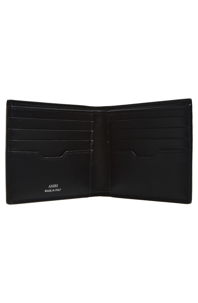 AMIRI MA Quad Coated Canvas Bifold Wallet, Alternate, color, Black