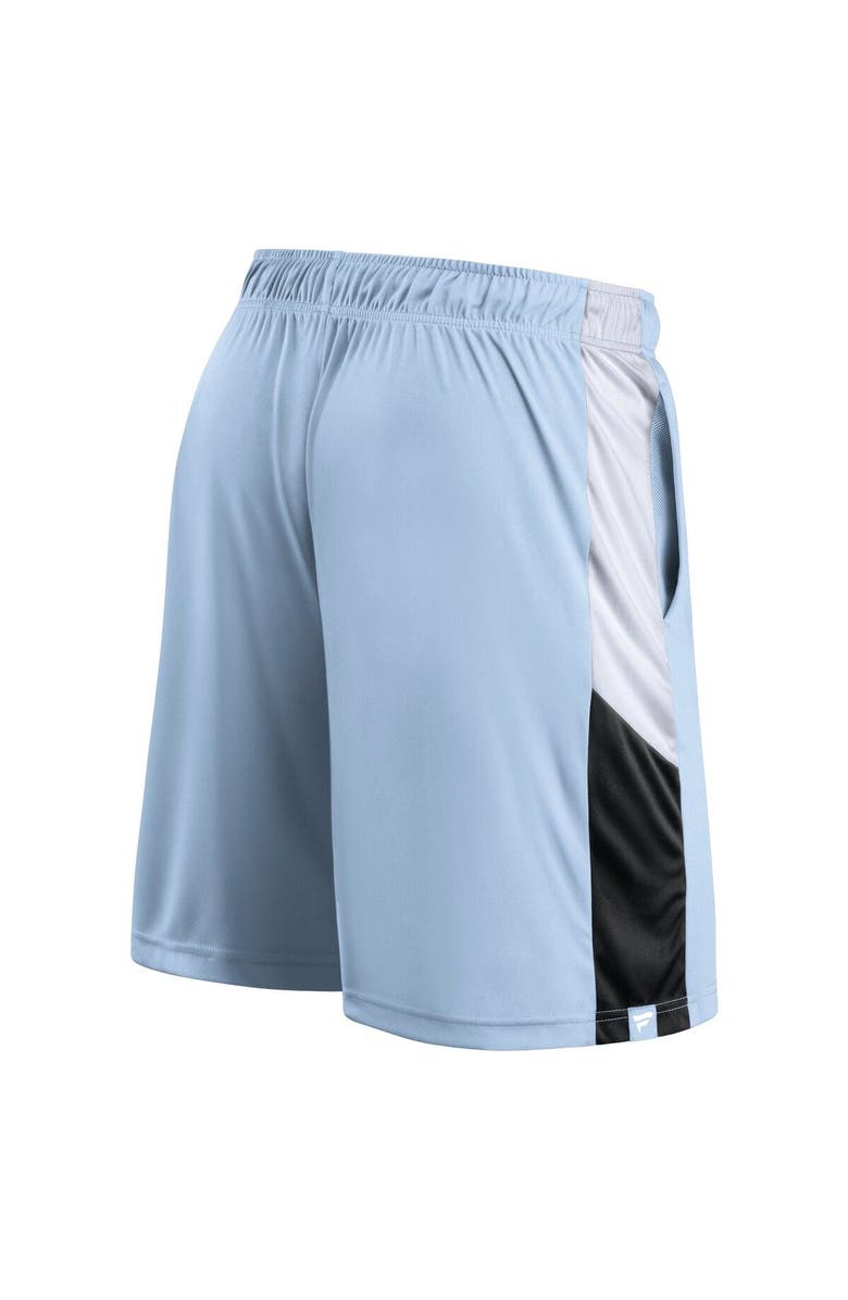 FANATICS Men's Fanatics Branded Light Blue Minnesota United FC Prep Squad Shorts, Alternate, color,