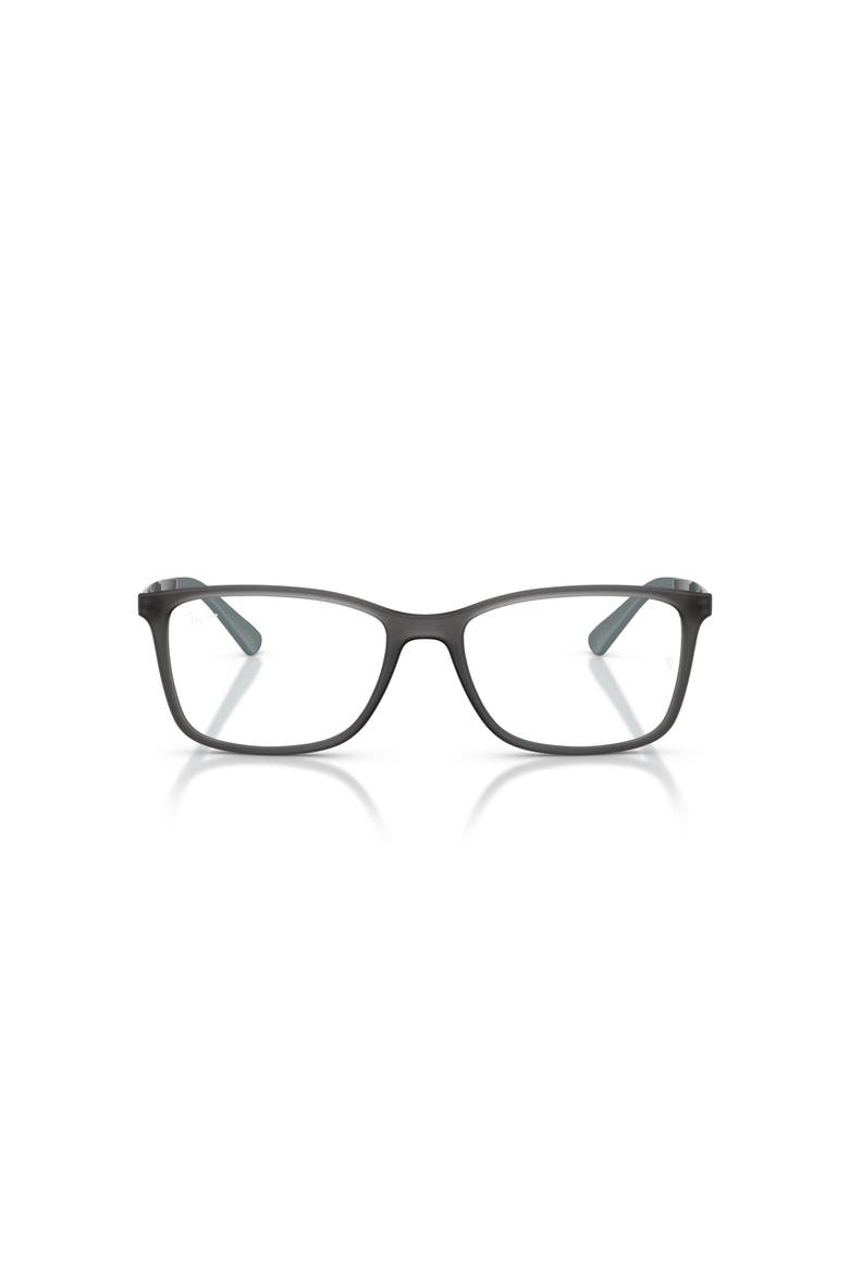 55mm Rectangle optical glasses, Alternate, color, Grey
