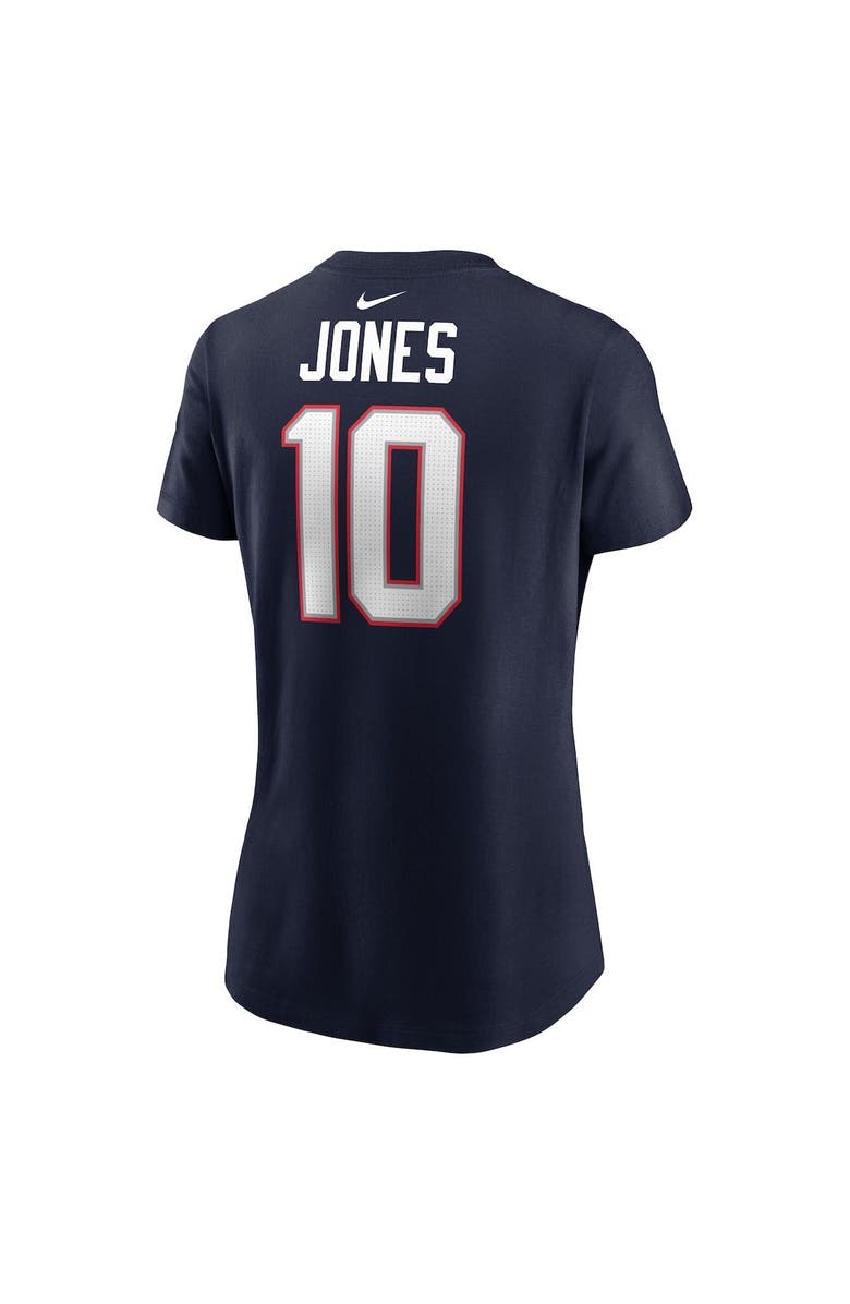 Nike Women's Nike Mac Jones Navy New England Patriots Player Name & Number T-Shirt, Alternate, color,