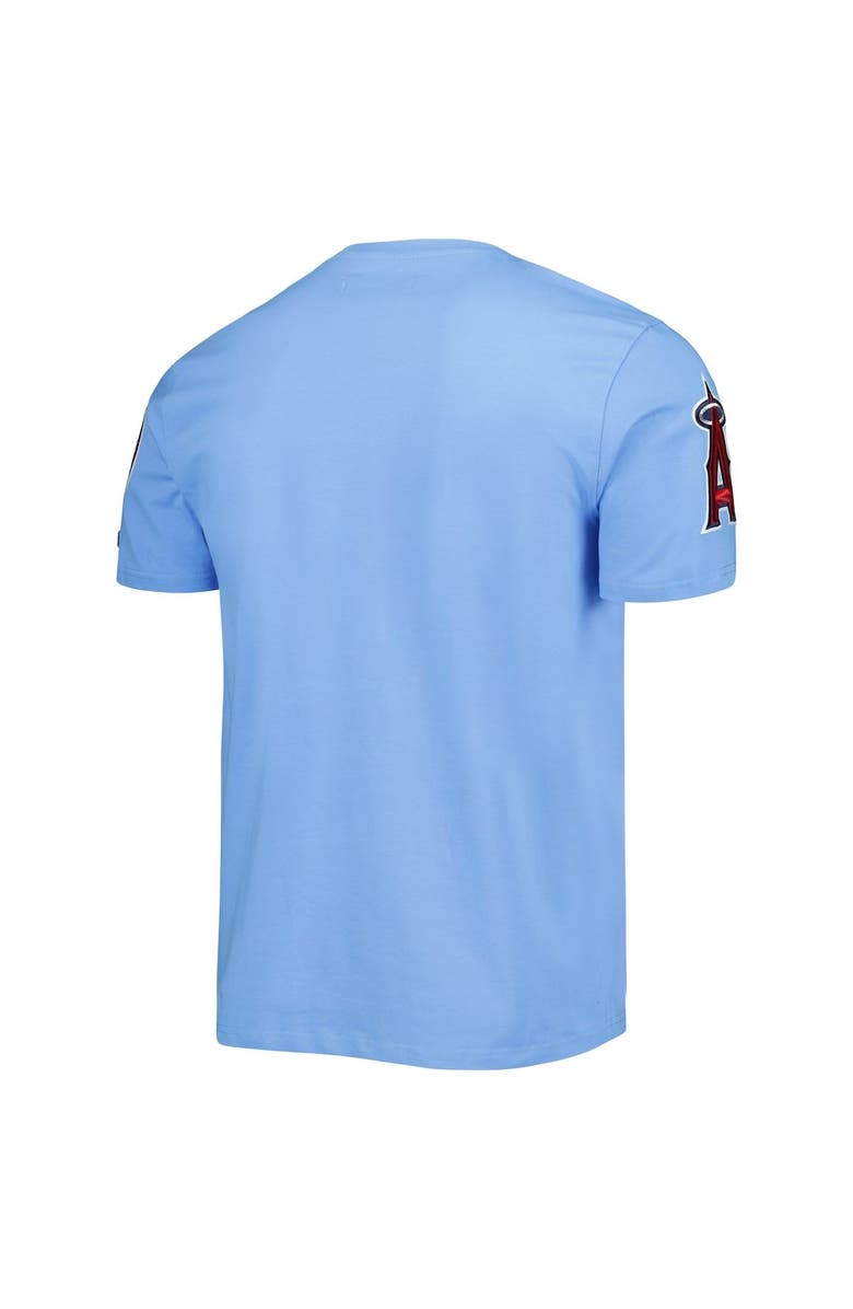 PRO STANDARD Men's Pro Standard Light Blue Los Angeles Angels Team Logo T-Shirt, Alternate, color, 