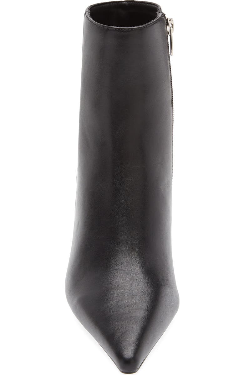 MANGO Cobo Block Heel Bootie, Alternate, color, Black
