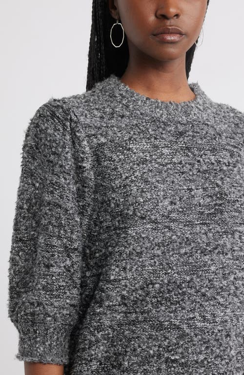 Treasure & Bond Short Sleeve Marled Sweater