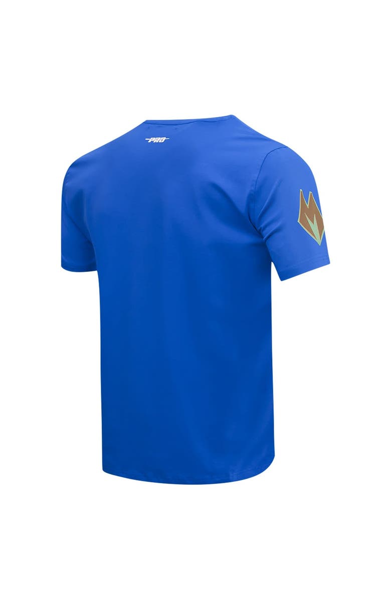 PRO STANDARD Men's Pro Standard Royal Milwaukee Bucks T-Shirt, Alternate, color, Royal