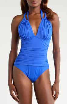 La Blanca Island Goddess Convertible High Neck One-Piece Swimsuit