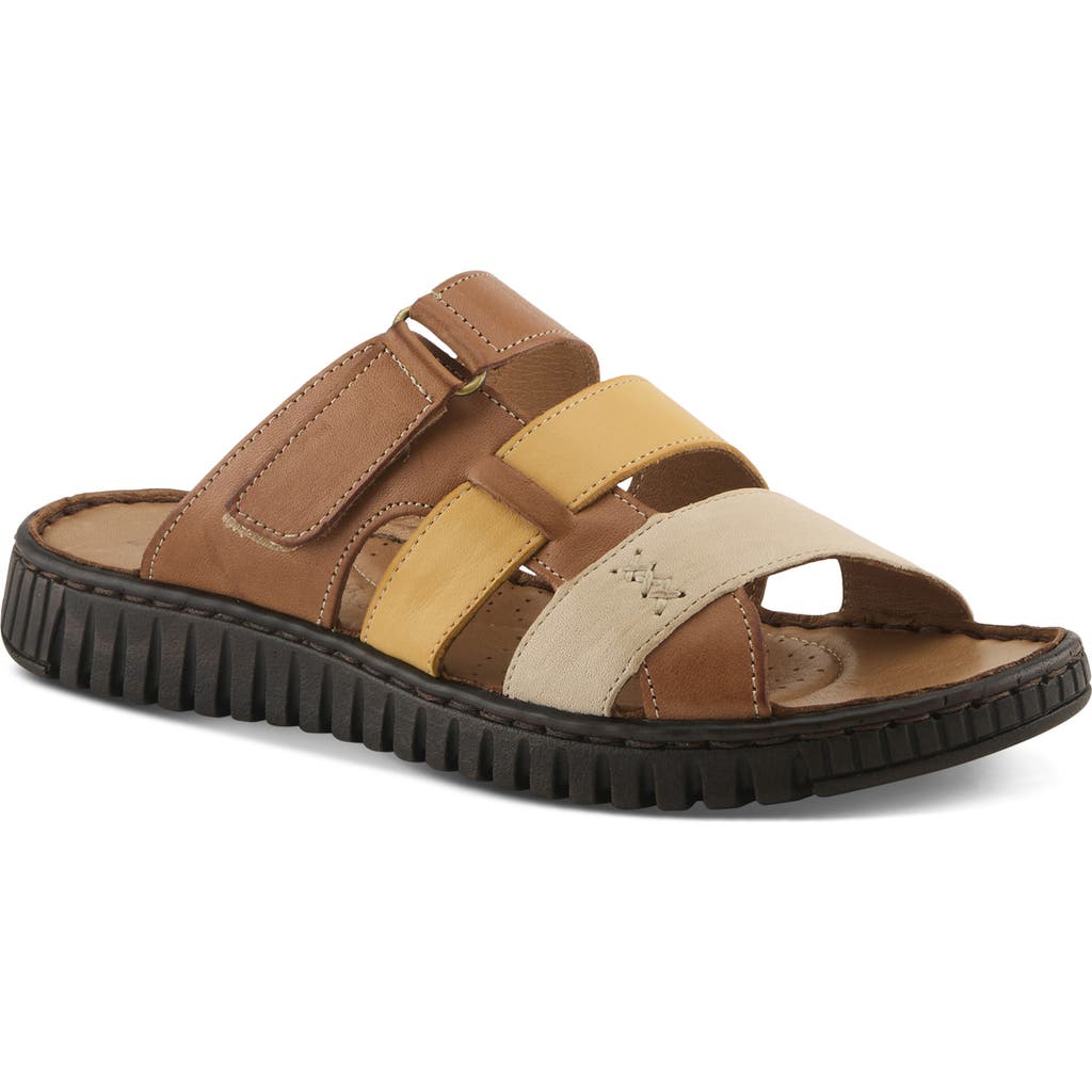 Spring Step Olly Slide Sandal In Multi