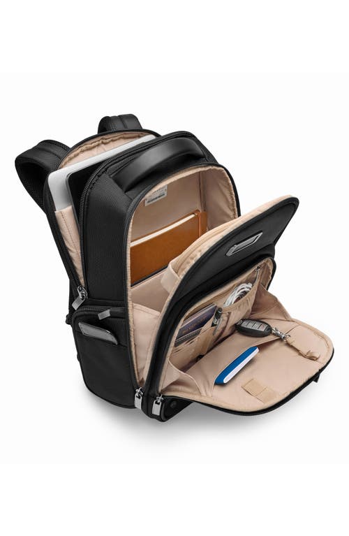 Briggs & Riley Medium Work Backpack In Black