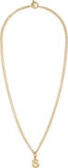ROXANNE ASSOULIN The Puffy Initial Pendant Necklace