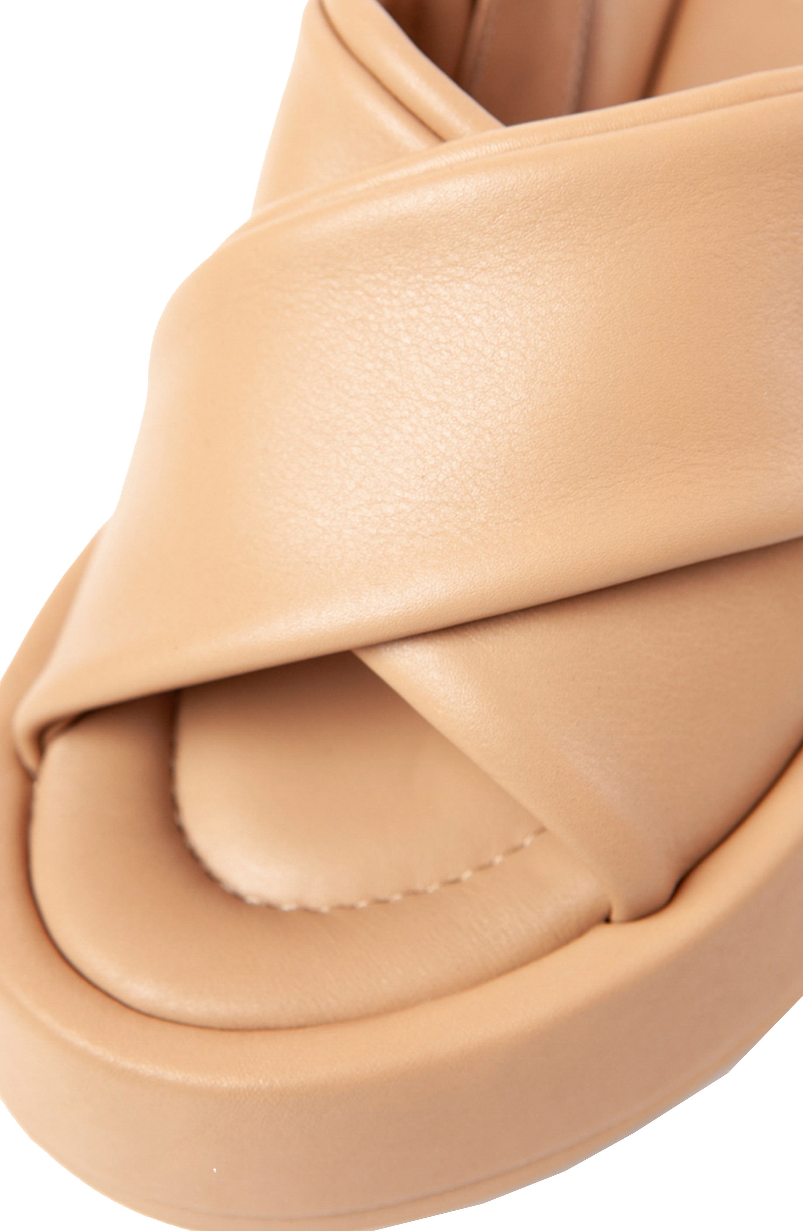 Barbra Platform Slingback Sandal, Alternate, color, NOCCIOLA