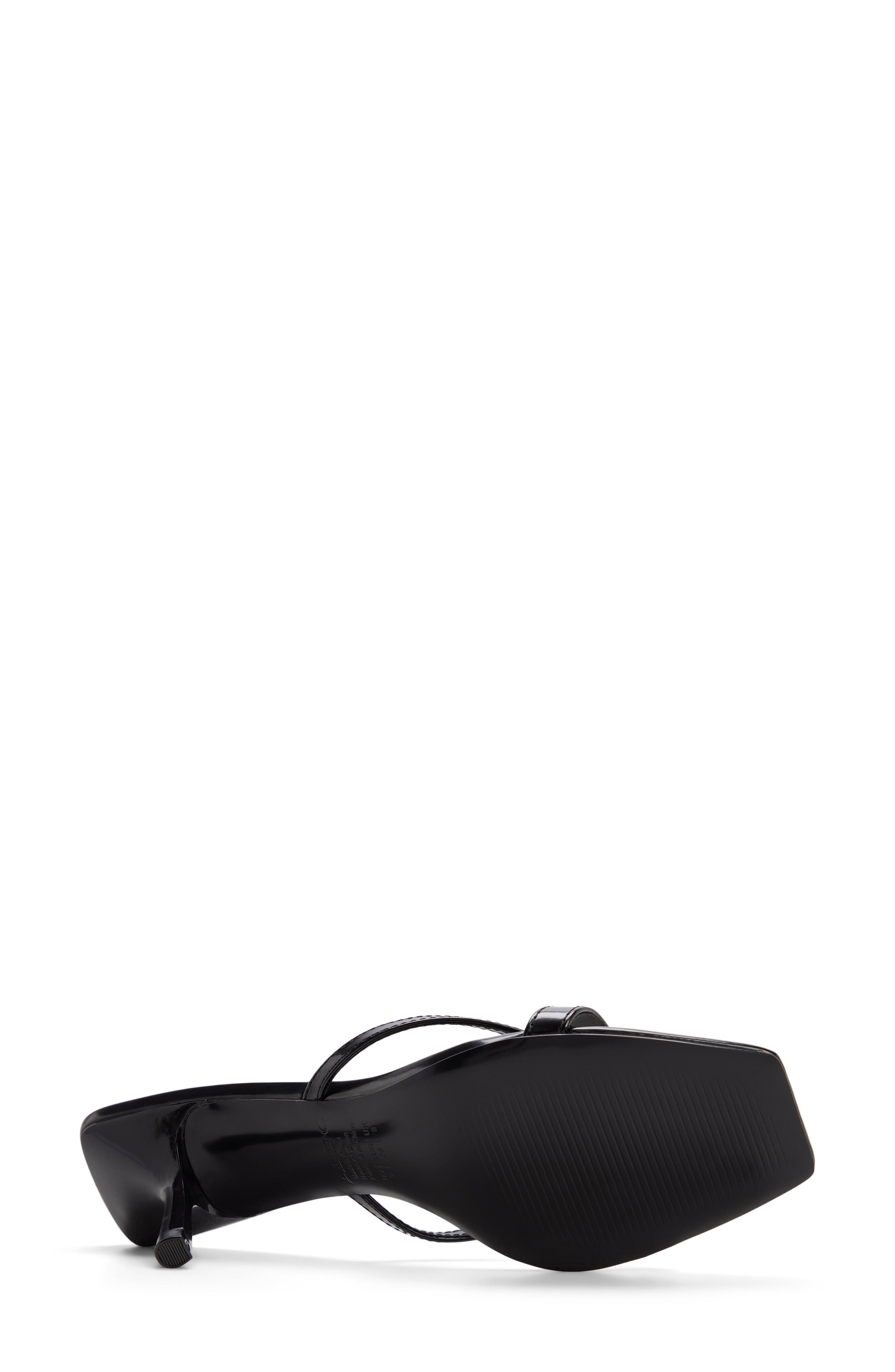 Berylyn Slide Sandal, Alternate, color, BLACK