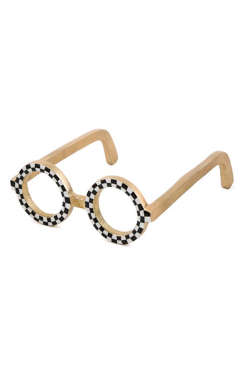 Round Eye Glasses Decor