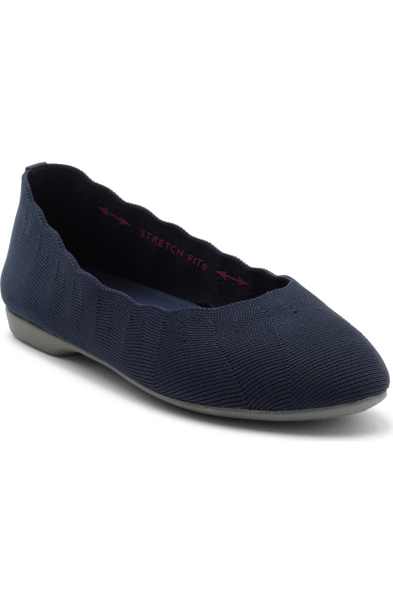 SKECHERS Cleo Style Slip-On Sneaker, Main, color, Navy