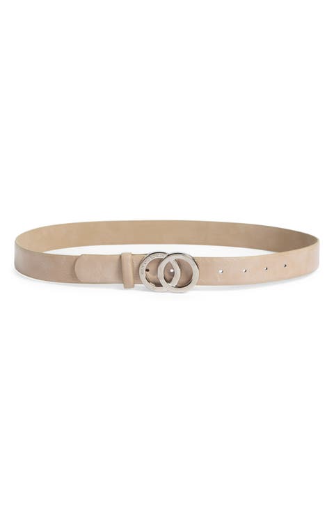 Logo O-Ring Buckle Belt