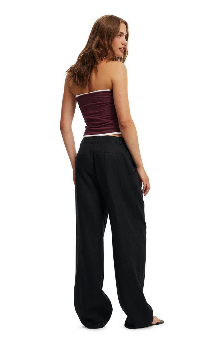Cotton On Women's Elle Linen Wide Leg Suiting Pant, Alternate, color, 