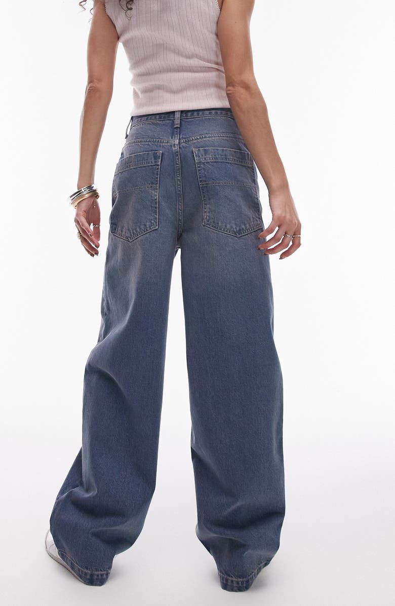 Topshop Baggy Jeans, Alternate, color,