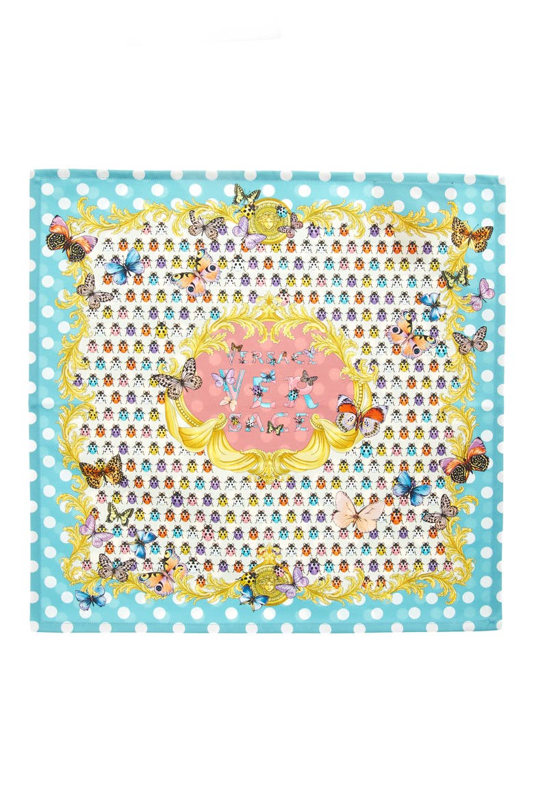 4-Piece Napkin & Placemat Set, Main, color, AZUR MULTICOLOR