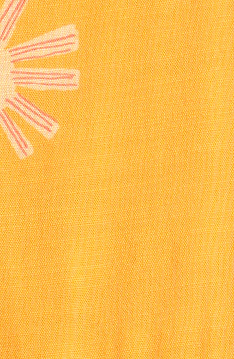 OTTER AVENUE Kids' Peplum Top, Alternate, color, Butterscotch Sunny Days