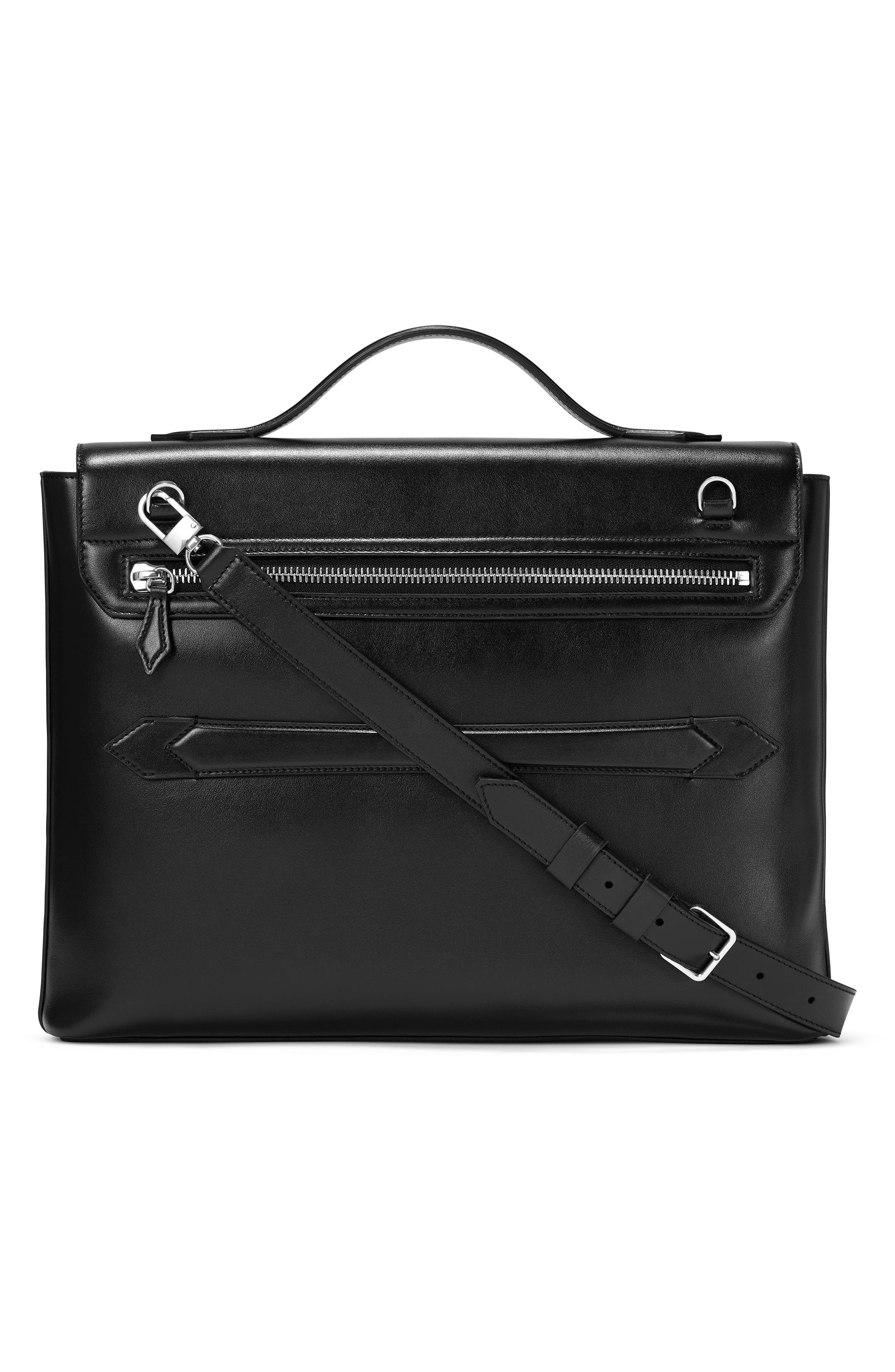 Montblanc Meisterstück Neo Leather Briefcase, Alternate, color, 