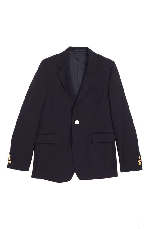 Kids' Virgin Wool Blazer