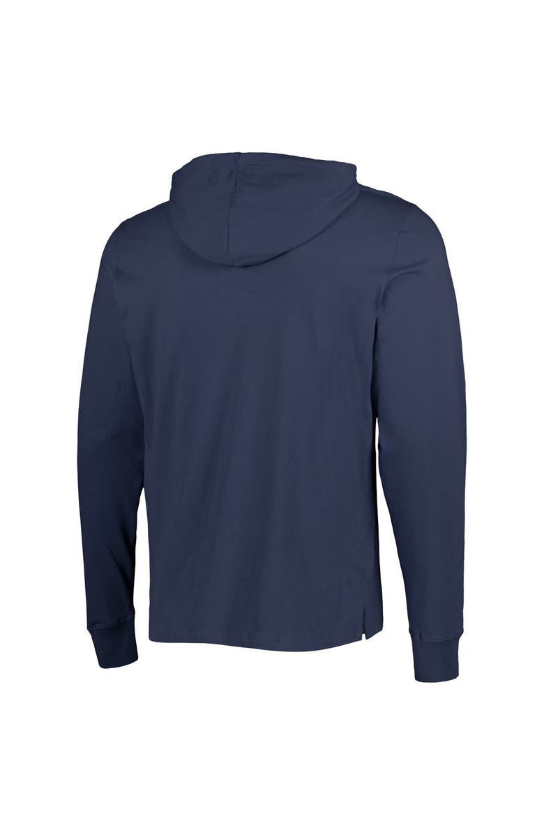 '47 Men's '47 Navy Chicago Bears Field Franklin Hooded Long Sleeve T-Shirt, Alternate, color, Navy