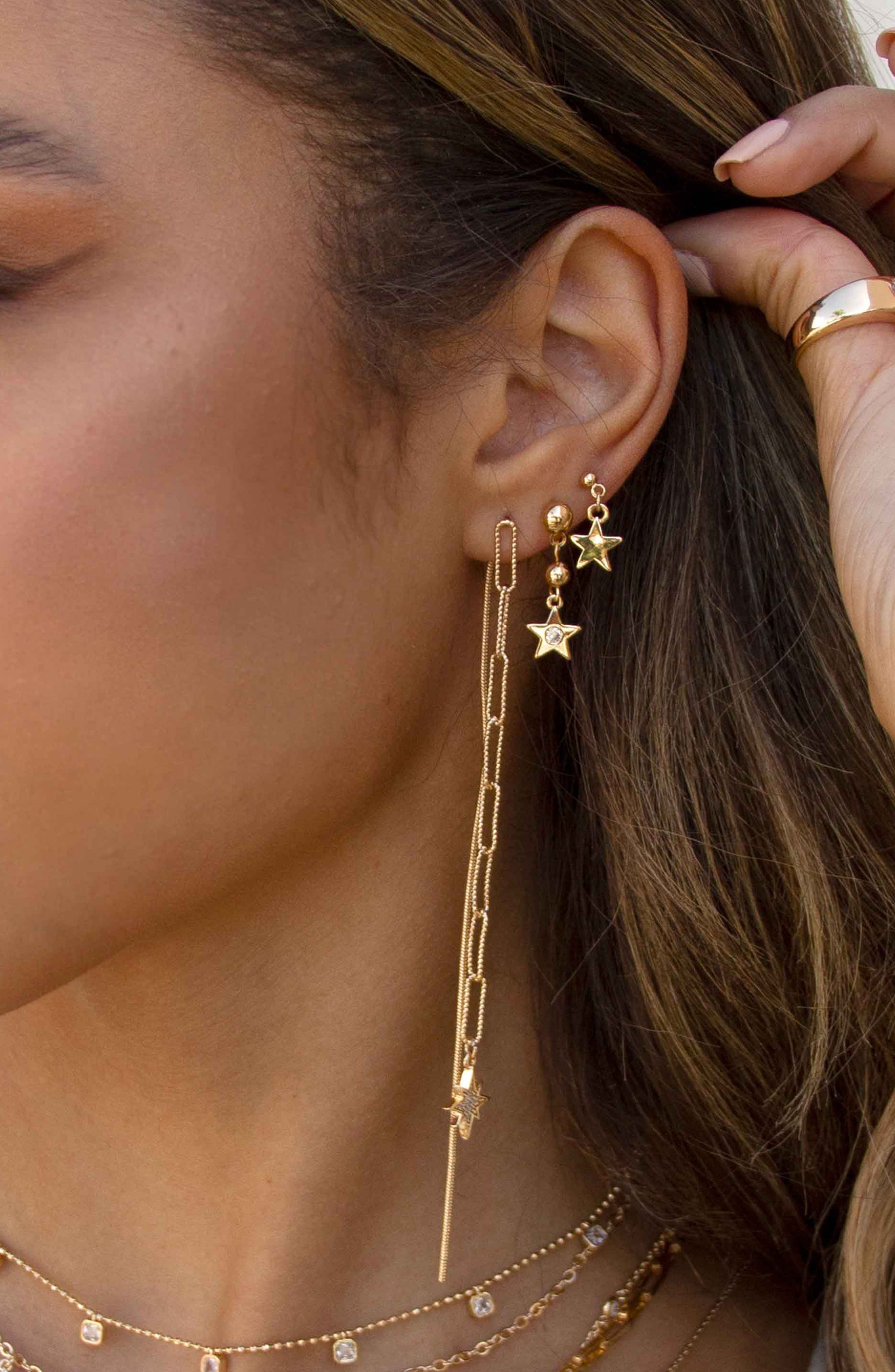Ettika 4-Pack Star Drop Earrings (Women) | Nordstrom