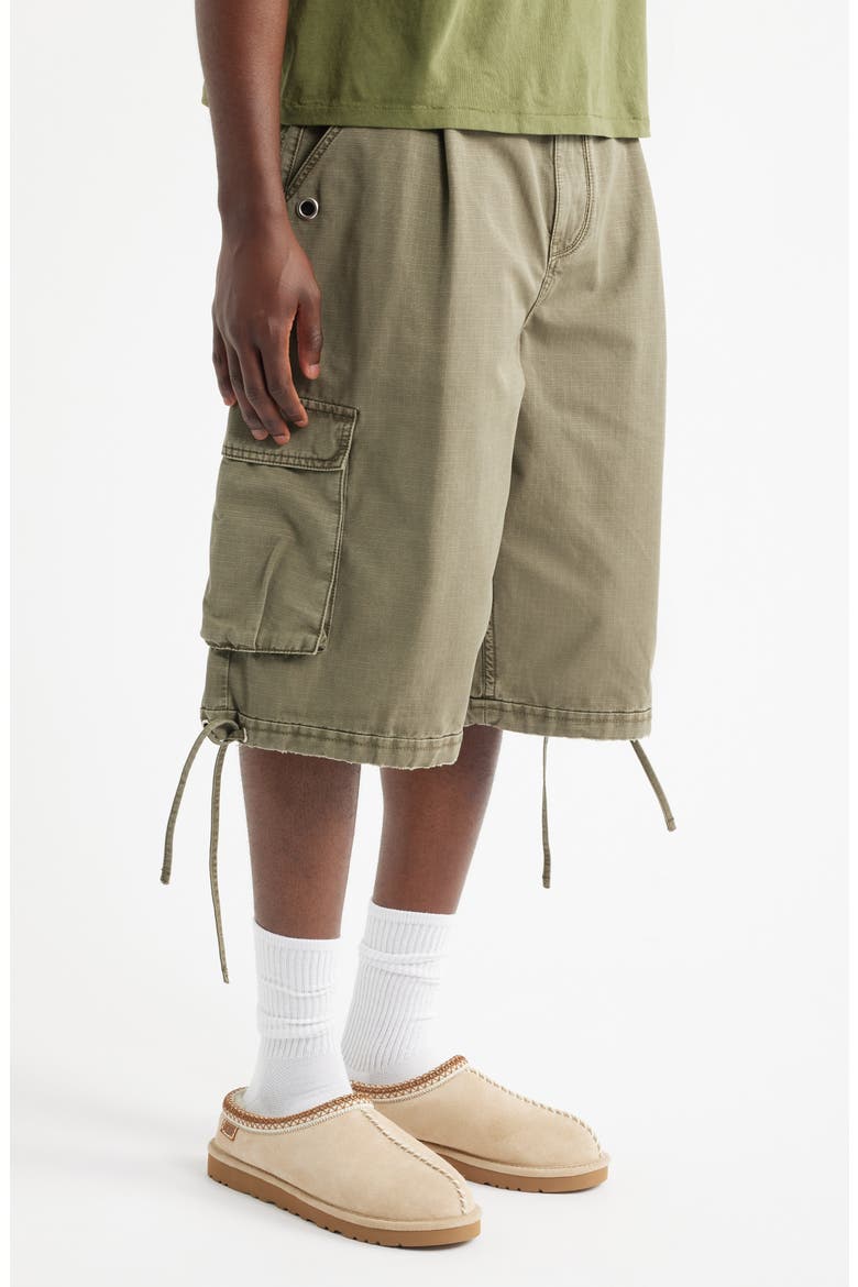 Big Core Cargo Shorts, Alternate, color, VINTAGE OLIVE
