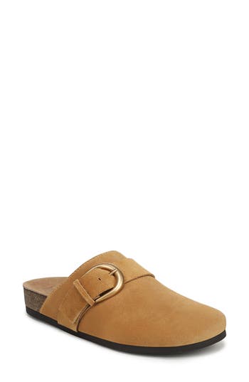 Sam Edelman Alyce Leather Mule In Desert Tan