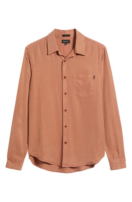 Ag Aiden Solid Lyocell Button-up Shirt