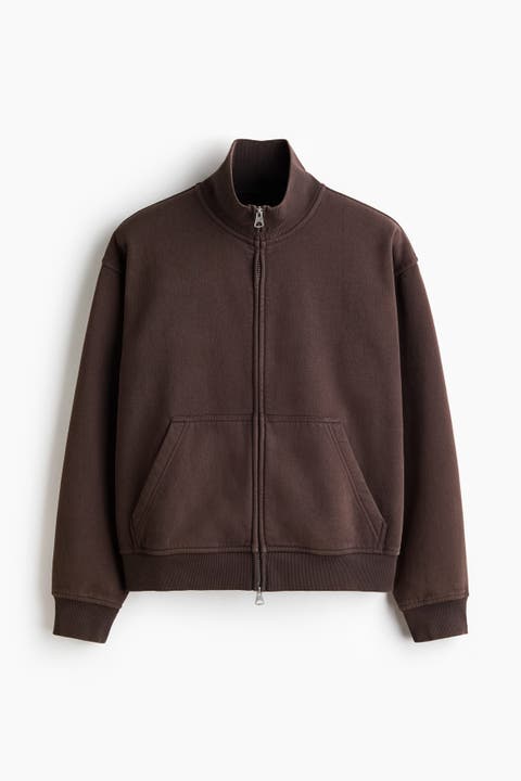 Relaxed Fit Boxy-style Track Jacket