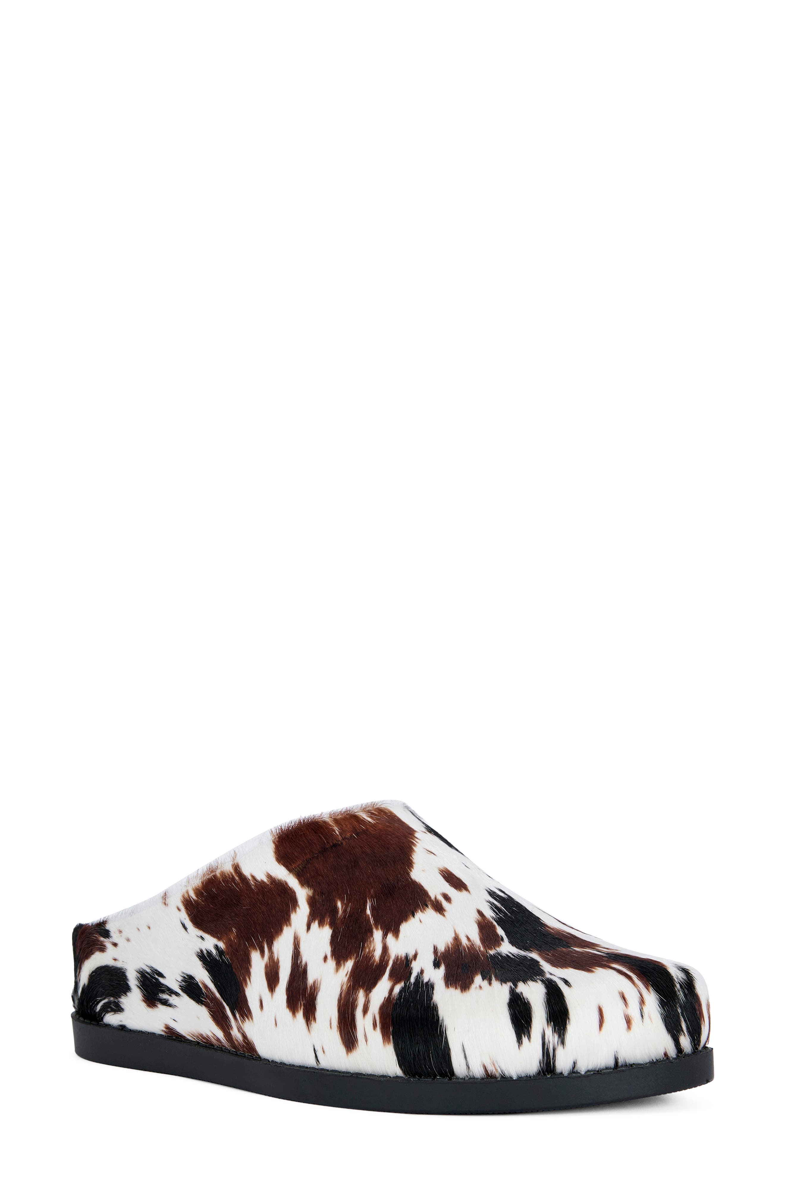 BROWN MULTI CALF HAIR