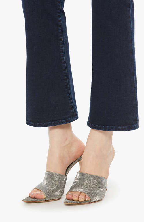 Mother The Hustler Ankle Jeans In Blue