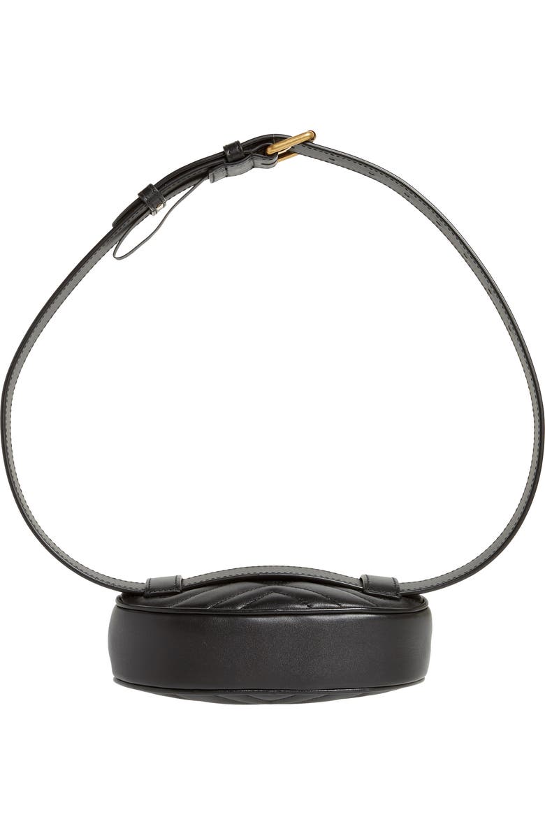 Gucci GG Matelassé Leather Belt Bag, Alternate, color,