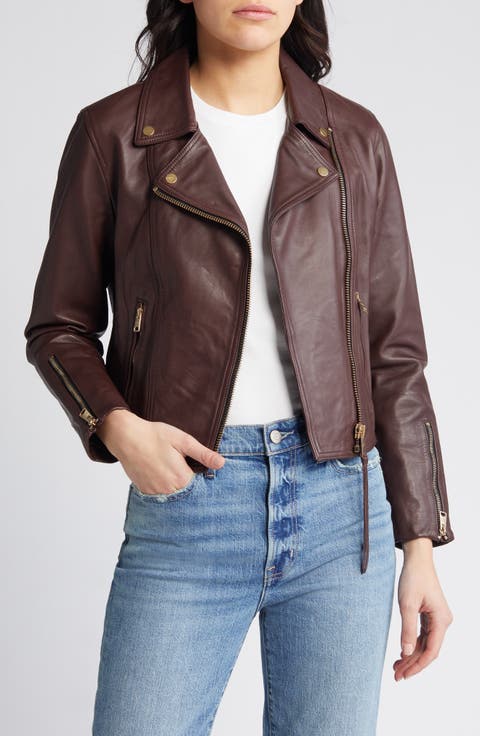 Neve Leather Moto Jacket