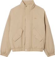 Lacoste Water Repellent Insulated Bomber Jacket