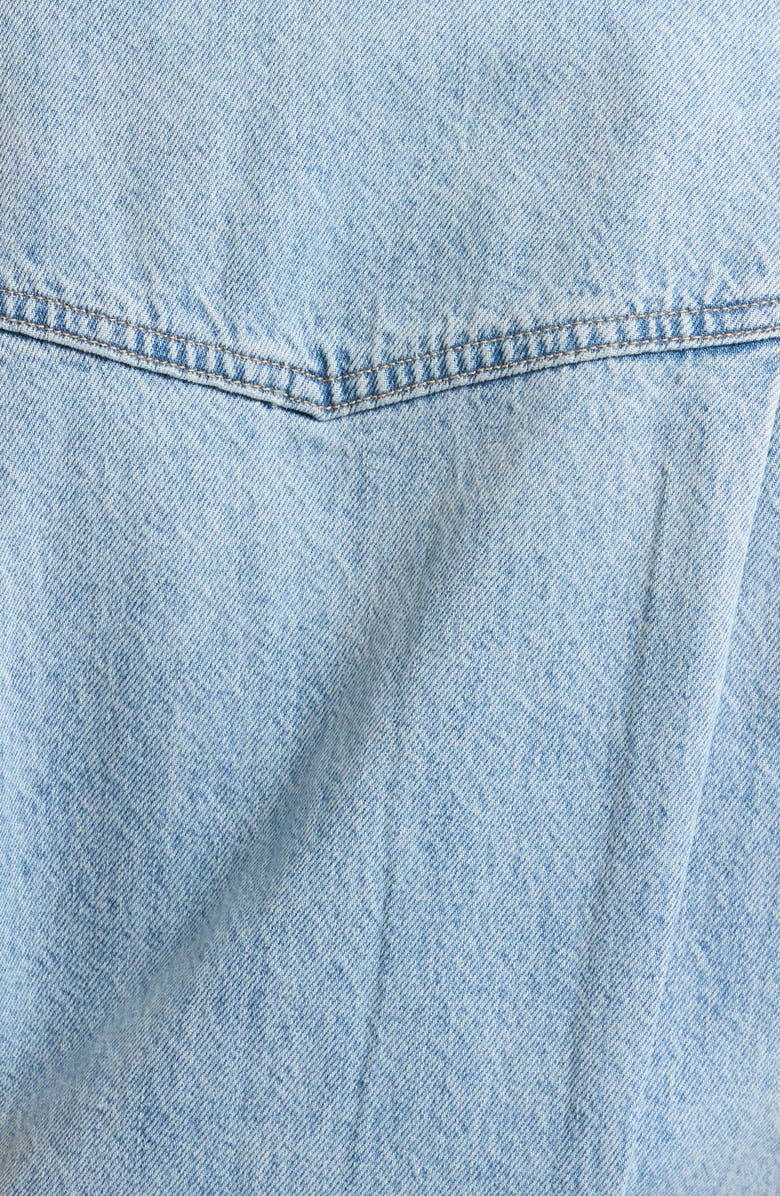 Pistola Ace Sleeveless Denim Jumpsuit, Alternate, color, Rally