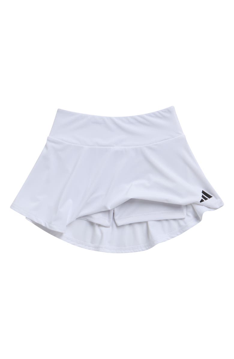 adidas Kids' Flounce Skort, Alternate, color, White