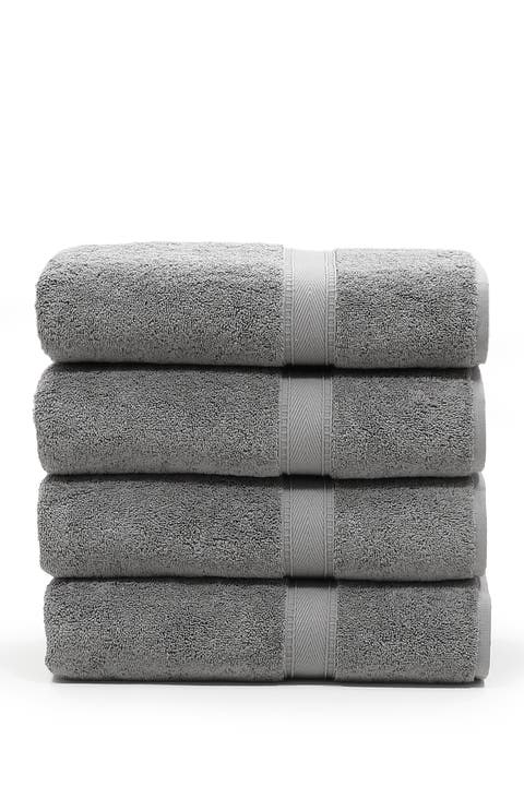 Sinemis Terry Bath Towels - Set of 4