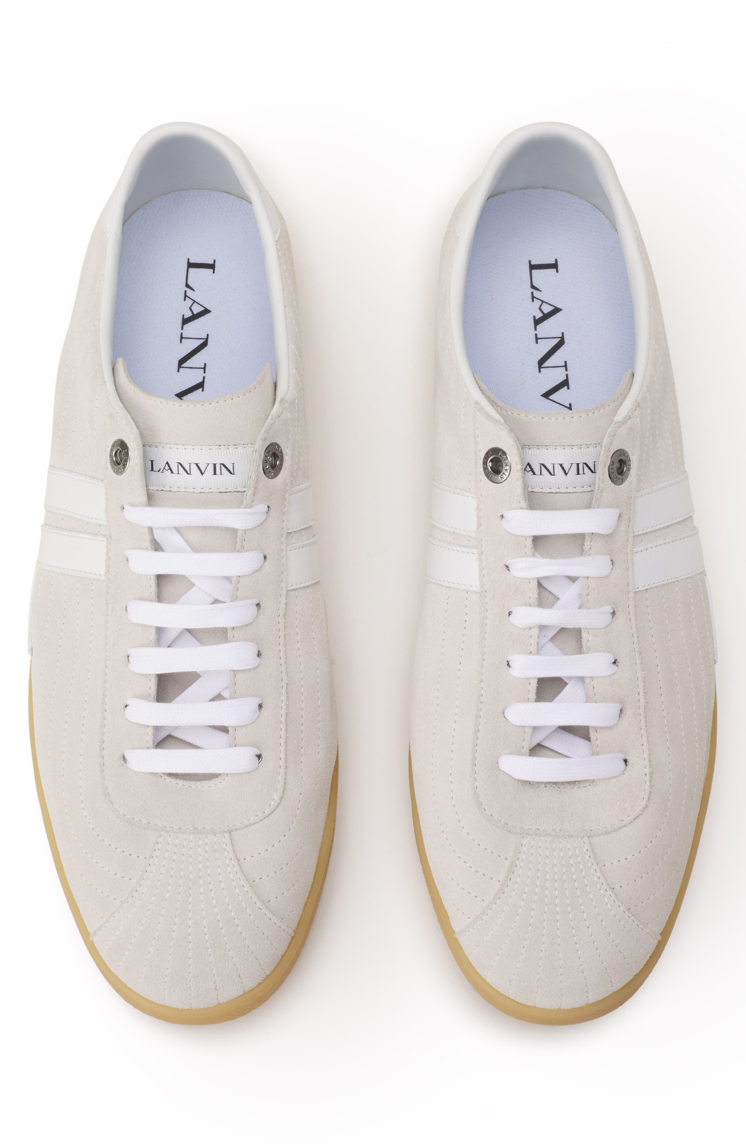 Sneakers Glen 2.0 In Leather, Alternate, color, White