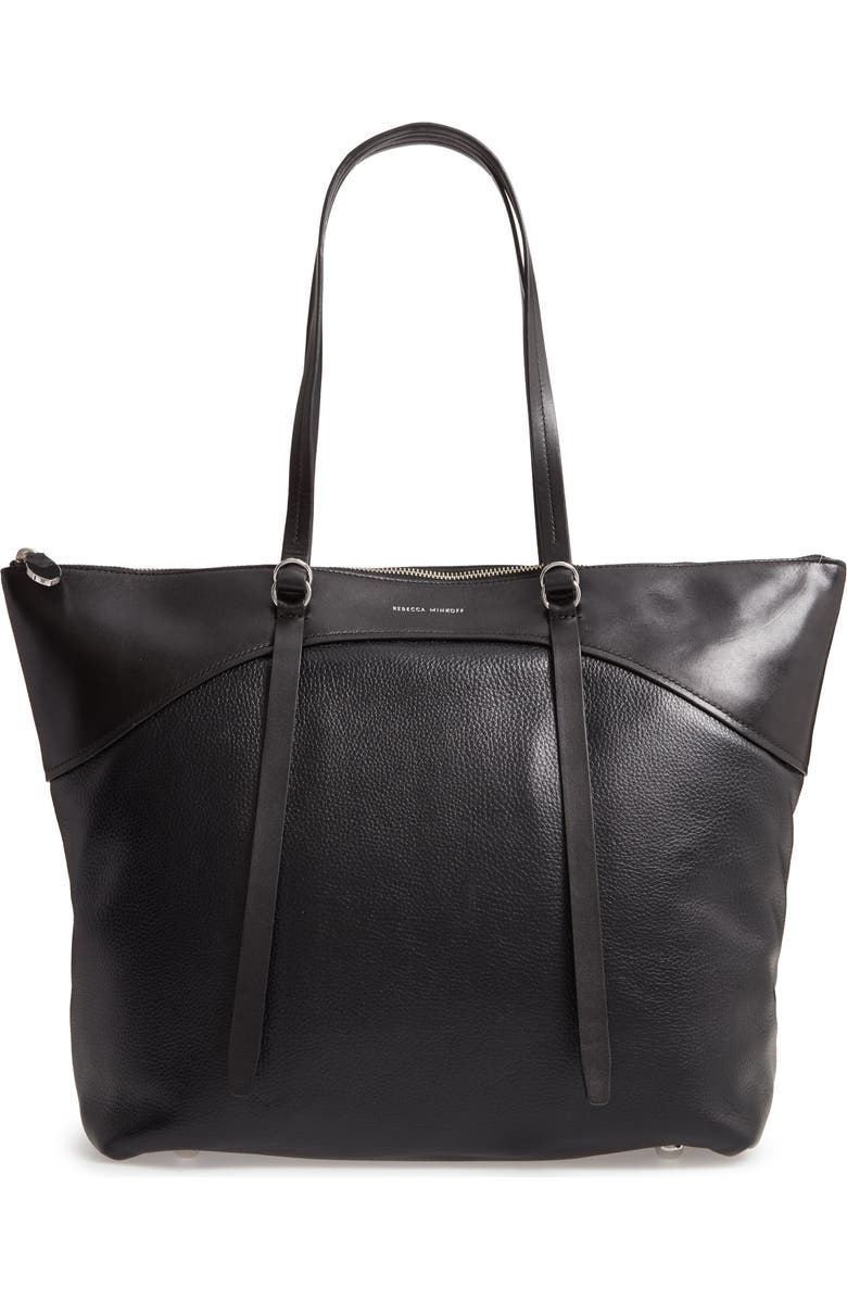Rebecca Minkoff Signature Leather Tote, Main, color,