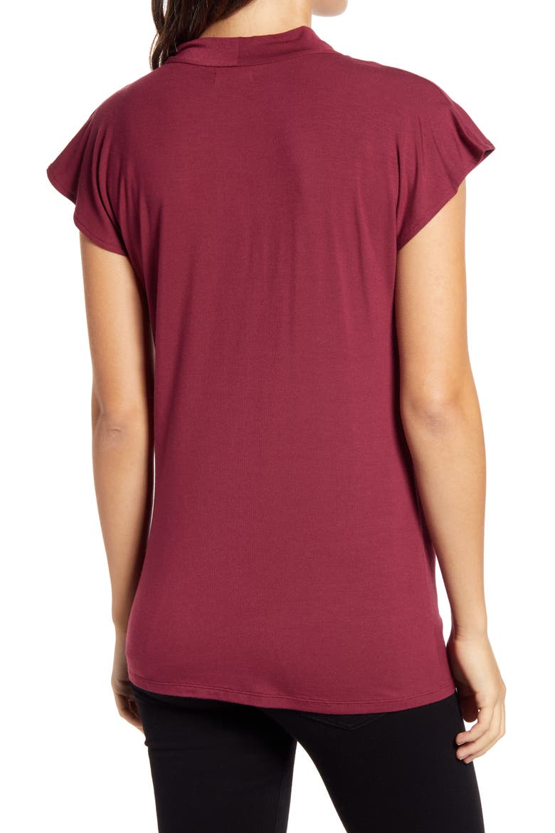 Drape Top, Alternate, color, RED CORDOVAN